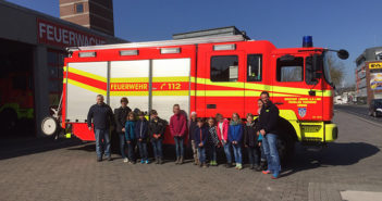 Übung der Kinderfeuerwehr Offheim