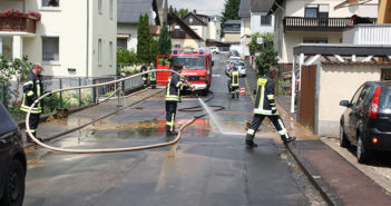 Unwettereinsätze am Sonntag