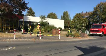 Evakuierungsübung in der Grundschule Offheim