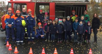 Gemeinsame Übung der Kinder- und Jugendfeuerwehr