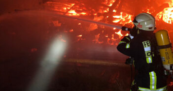 Großbrand Zimmerei Reichwein